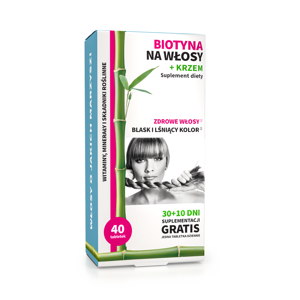 Efekty suplementacji: Noble Health - Biotyna na włosy + krzem