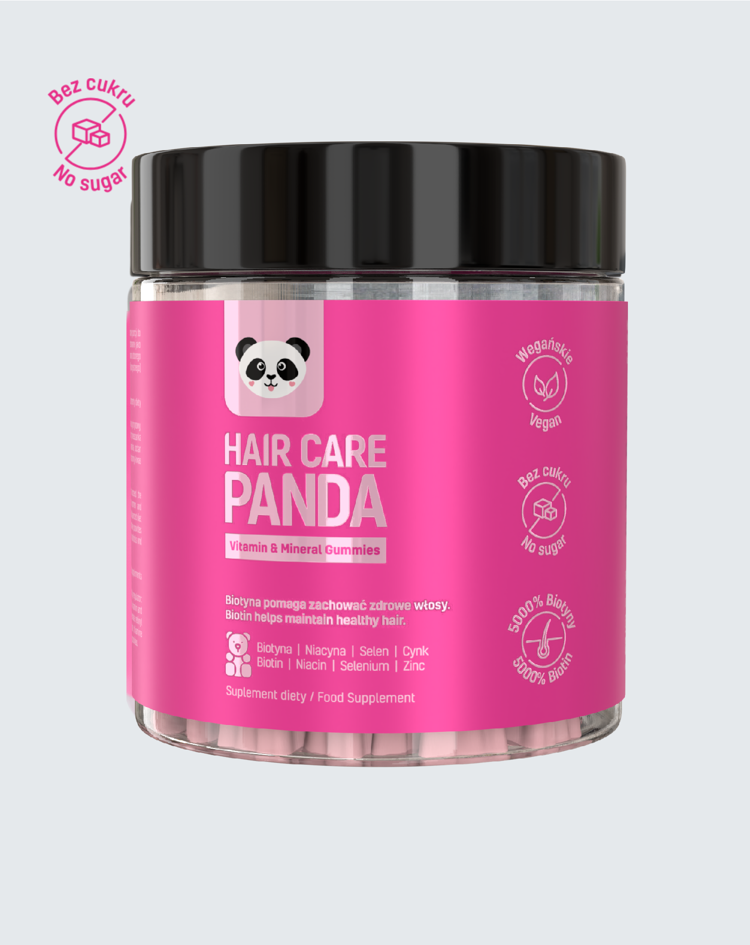 Gommose vegane Hair Care Panda