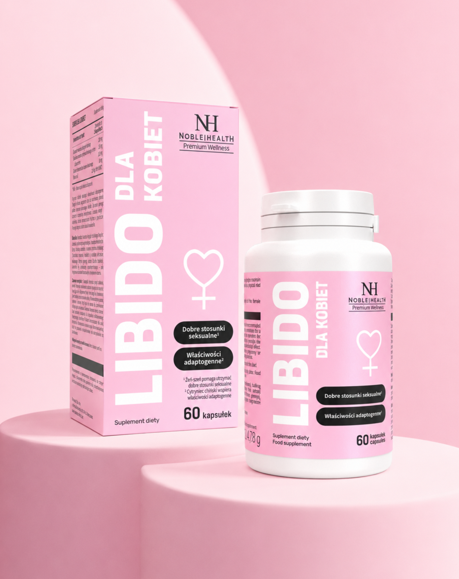 Libido for women - Korean ginseng in capsules for good sexual relations