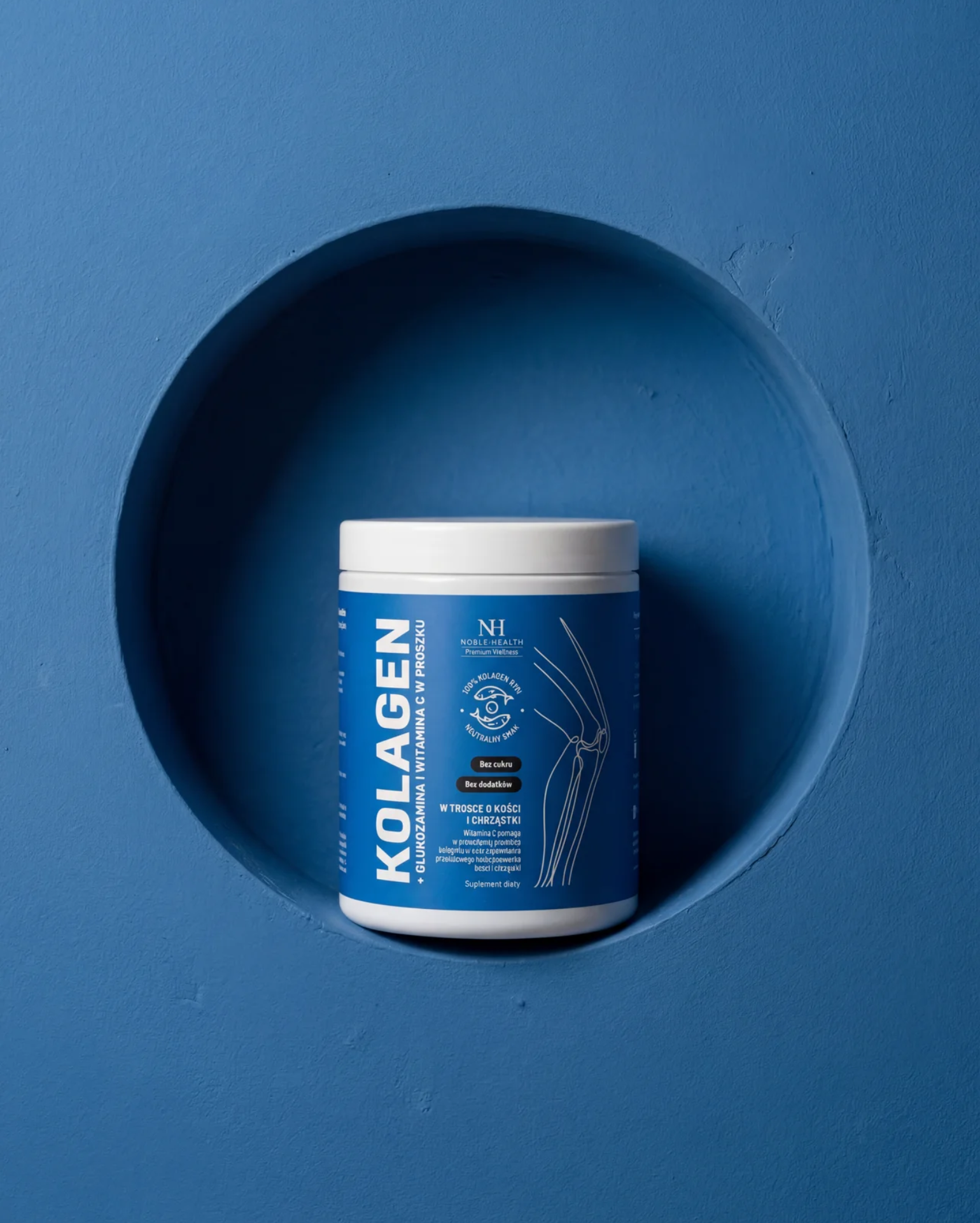 Collagene + glucosamina e vitamina C in polvere